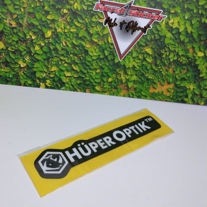 Huper Optik Premium Sticker ฟิล์มติดกระจกนูน สติ๊กเกอร์