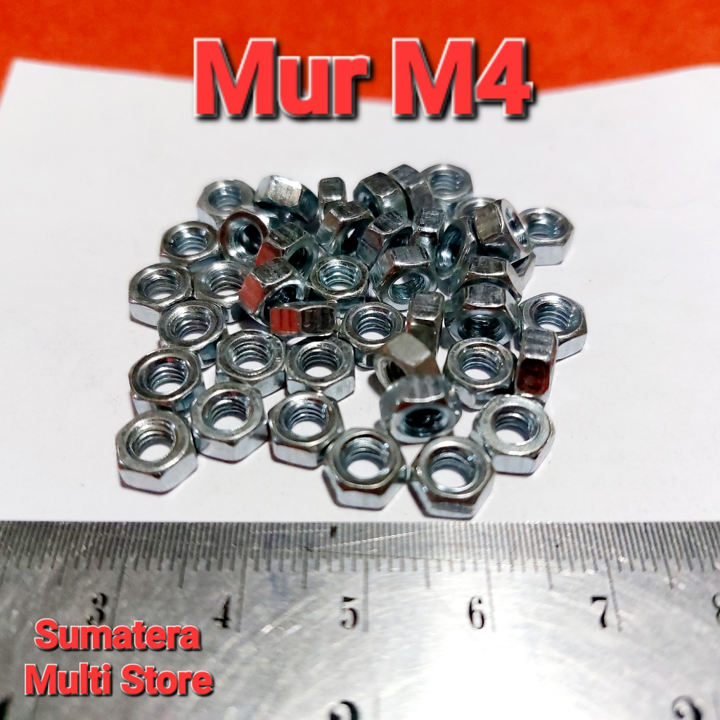 M4 Nut Key 7 - น็อต 4 มม