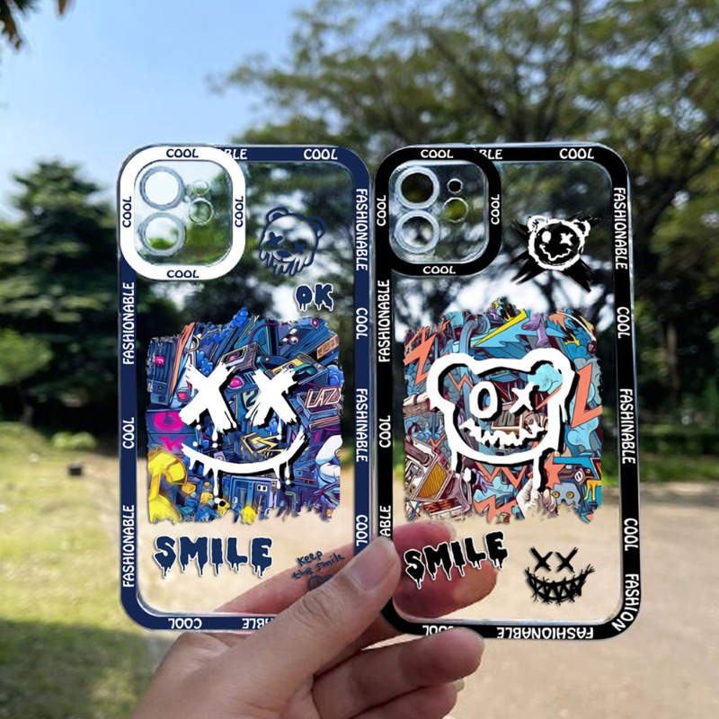 IT 2125 CASING CLEAR CASE SUITABLE สําหรับ IPONE X IP XS IP XR IP XS MAX IP 11 IP 11 PRO MAX IP 12 I