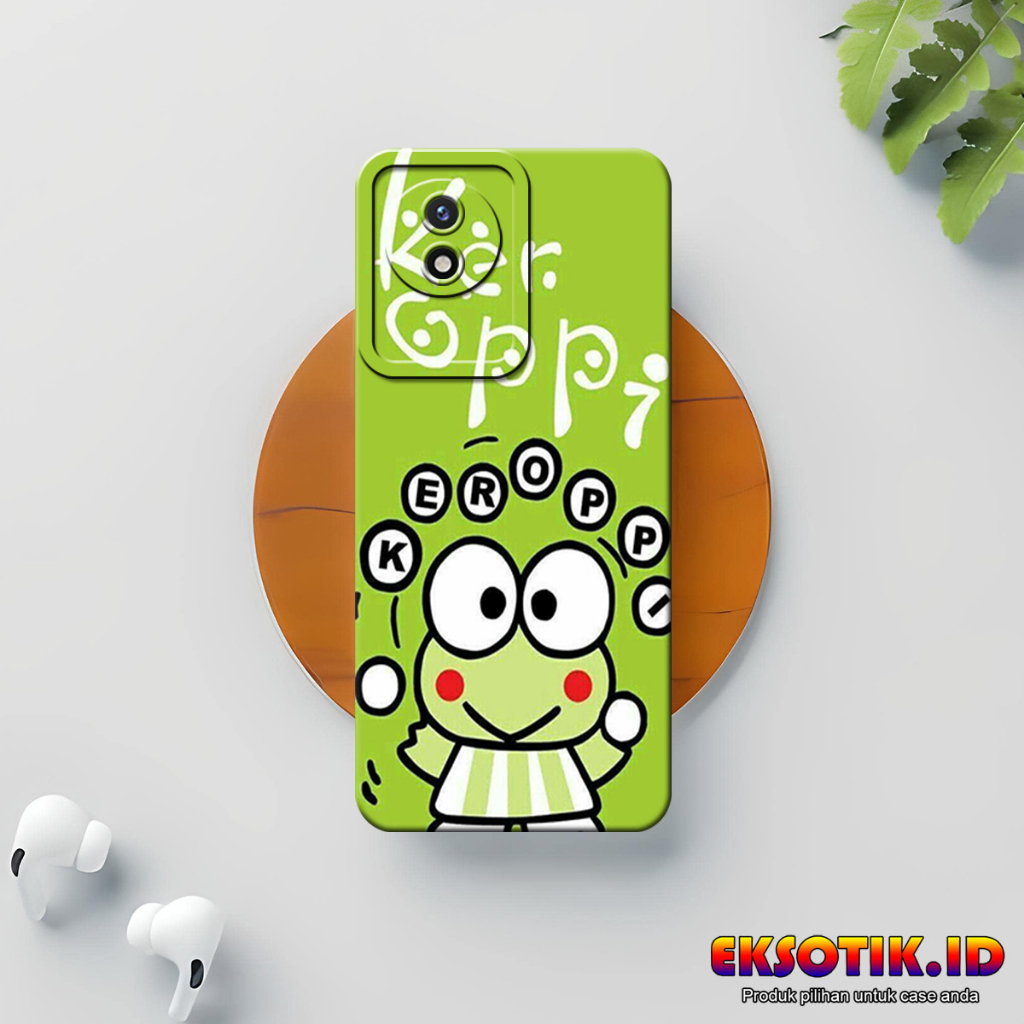 VIVO Y02T กรณี Eksotik.id VIVO Y02T ปลอก VIVO Y02T ซิลิโคนโทรศัพท์มือถือผิวอุปกรณ์เสริม Hardcase Sof