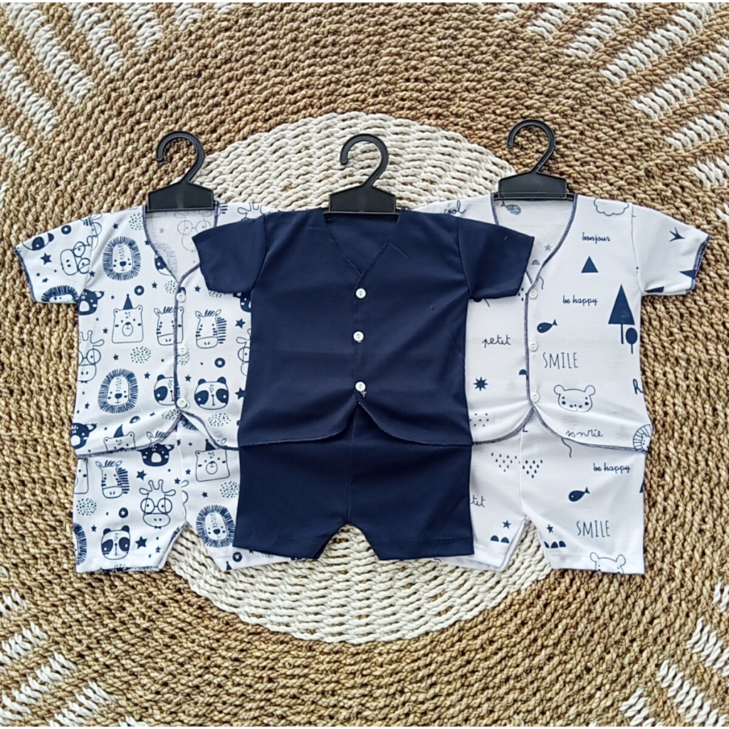 6ชิ้น3เซ็ตของทารกแรกเกิดเสื้อผ้าชุดแขนยาวเรียบนุ่มแพคเกจทารกแรกเกิดของขวัญเด็กทารกสาวของขวัญ0-3เดือน