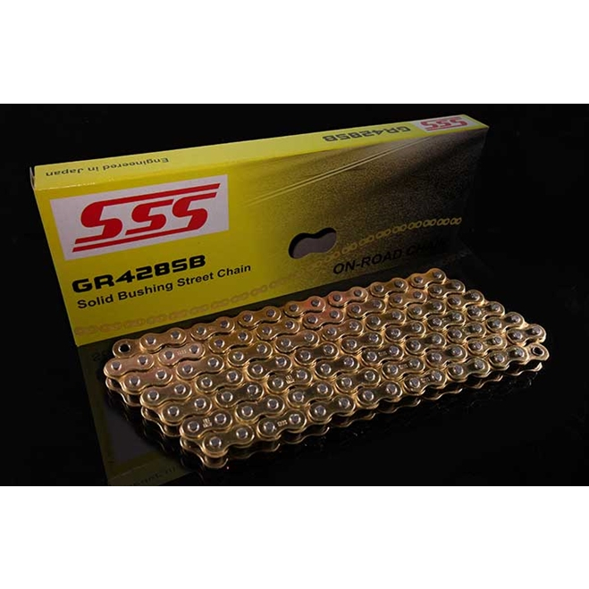 SSS CHAIN 428 HSB - 130L SSS CHAIN HSB 428 - 110L - 130L ORIGINAL Sss Chain 428 110L 130L Sb Gold / 