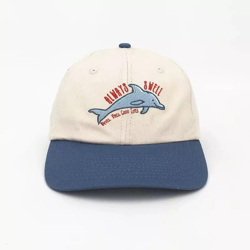 Shark EMBROIDERED MEN& 39;S AND WOMEN& 39;S BASEBALL HAT สามารถ PAY ON THE PLACE