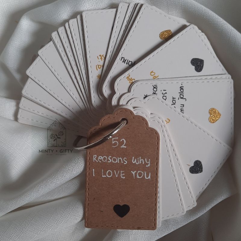 52 Reasons Why I Love You/ 52 Reasons Why You Are My Best Friend | ของขวัญวันครบรอบของขวัญวันวาเลนไท