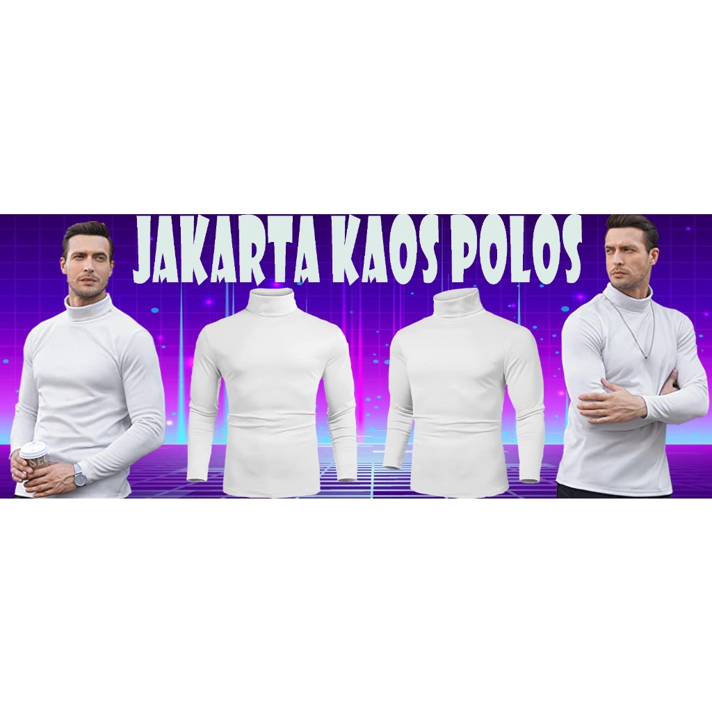 KATUN เสื้อยืดผ้าฝ้ายคอเต่าแขนยาวธรรมดา 30s / เสื้อยืด Unisex Plain Cotton 30s