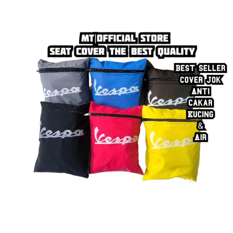 ผ้าคลุมเบาะ/ฝาครอบพิเศษสําหรับ Vespa Primavera New Sprint LX S GTS และกรงเล็บแมวกันน้ําคลาสสิก