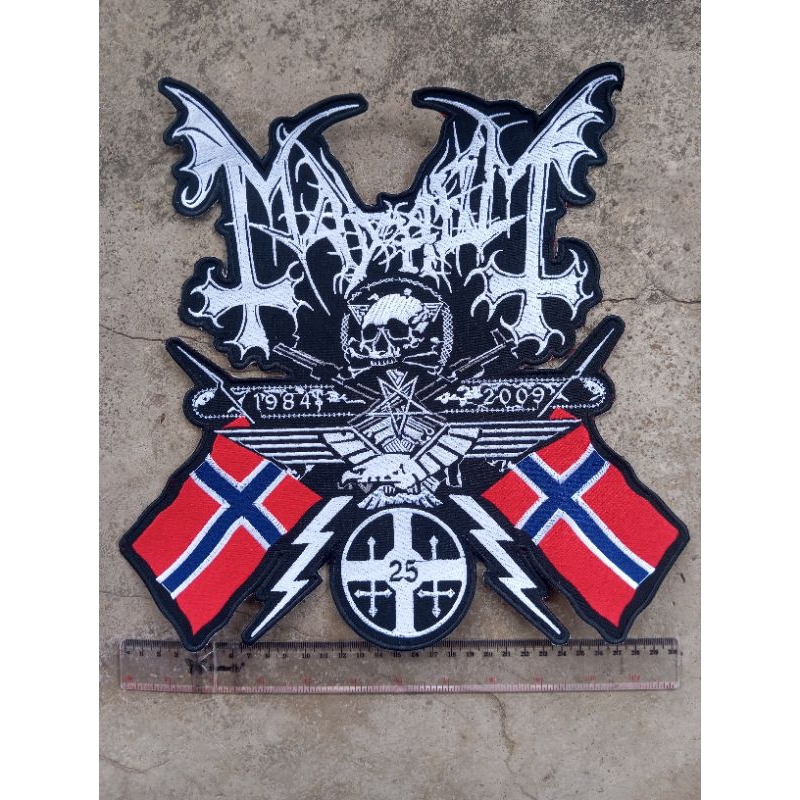 Mayhem backpatch****
