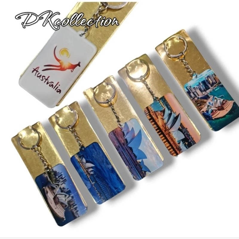GANTUNGAN AUSTRALIA KEYCHAIN SYDNEY SOUVENIR KEYCHAIN AUSTRALIA KEYCHAIN SYDNEY