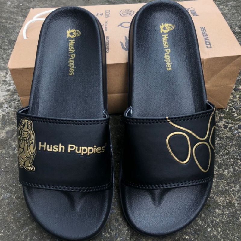 Hush Puppies Premium Sandals รองเท้าแตะคู่ รองเท้าแตะกันลื่นสําหรับผู้ชายและผู้หญิง