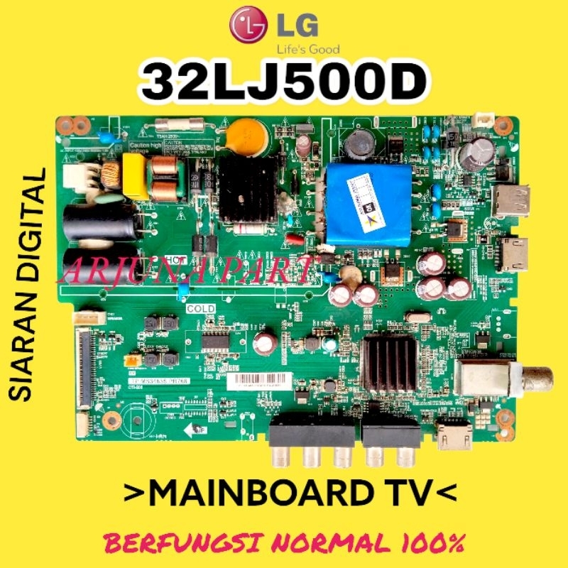 MESIN MB TV LG 32LJ500D / 32LK500BPTP / MAINBOARD TV LG 32LJ500D / 32LK500BPTP / LG TV MACHINE 32LJ5