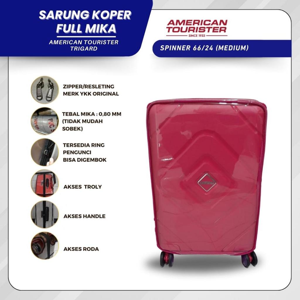 Reborn LC - ผ้าคลุมกระเป๋าเดินทาง | ผ้าคลุมกระเป๋าเดินทาง Fullmika Special American Tourister Trigar