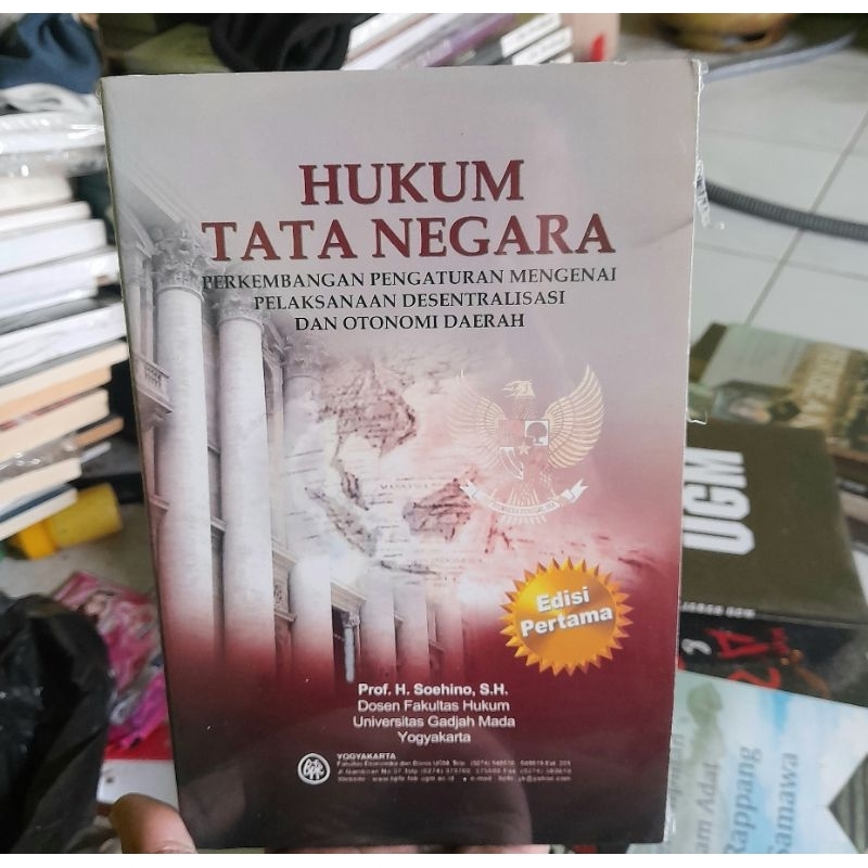 กฎหมายรัฐธรรมนูญและภาค otonomy - Soehino Original BPFE Book HVS OUR PACKAGE ฟรีการ์ด WRAPPING