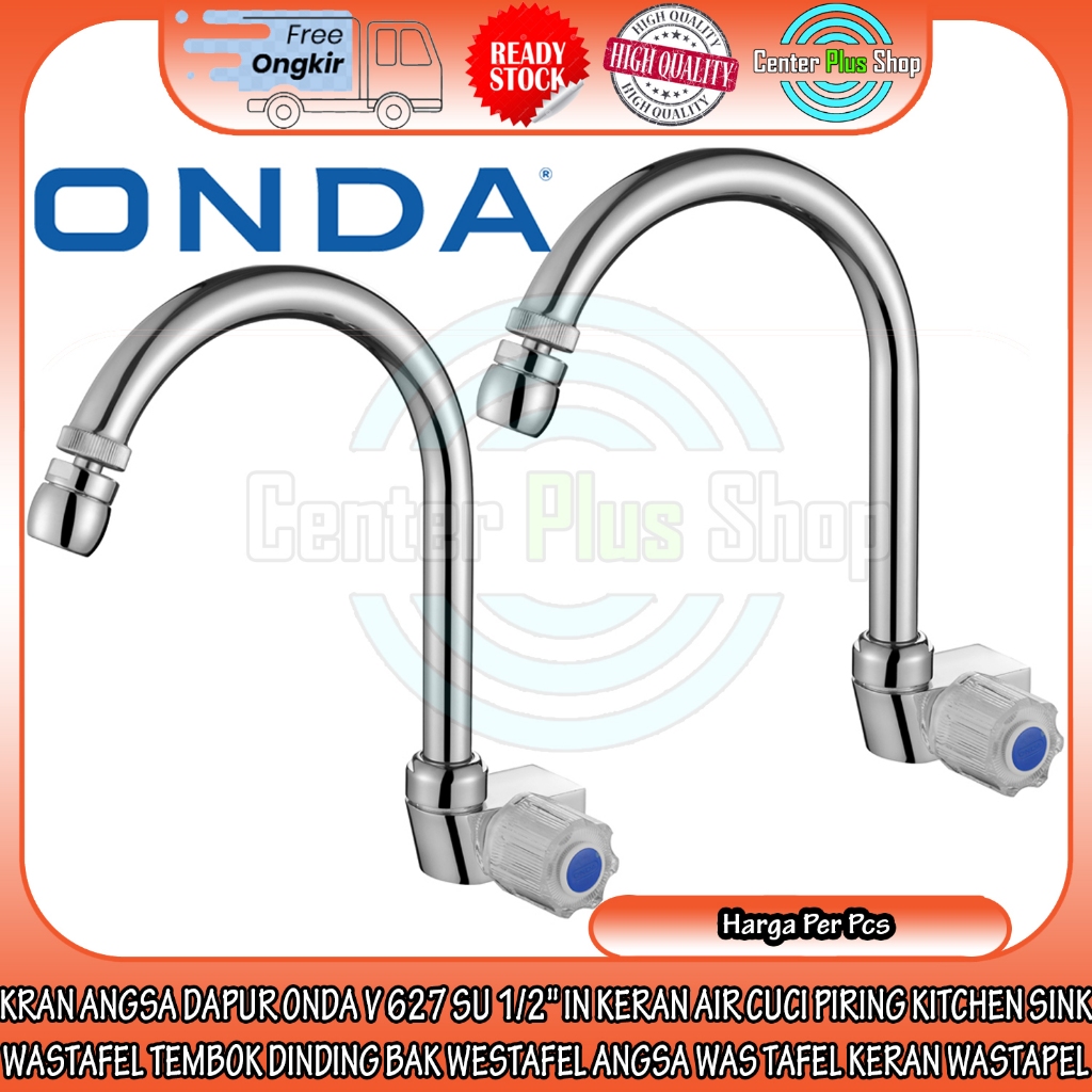 ONDA V 627 SU KITCHEN DISHWASH FAUCET 1/2 "INCH WATER FAUCET STOPKRAN KITCHEN SINK WALL WASH WASH WA