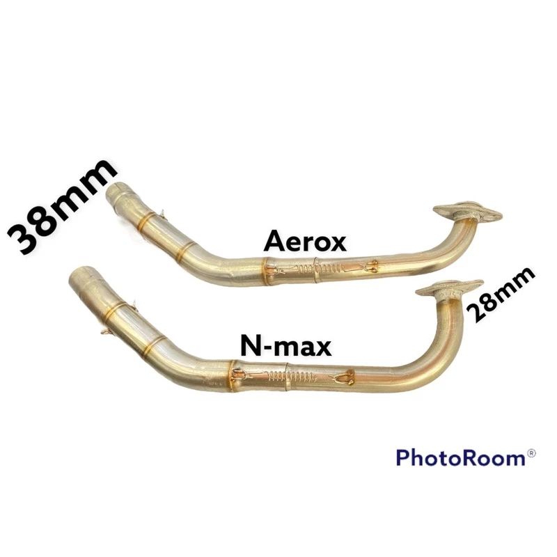คอท่อ Aerox&nmax เก่าเข้า38 แบบดัด แค่ติดตั้งโดยไม่ต้องเปลี่ยน