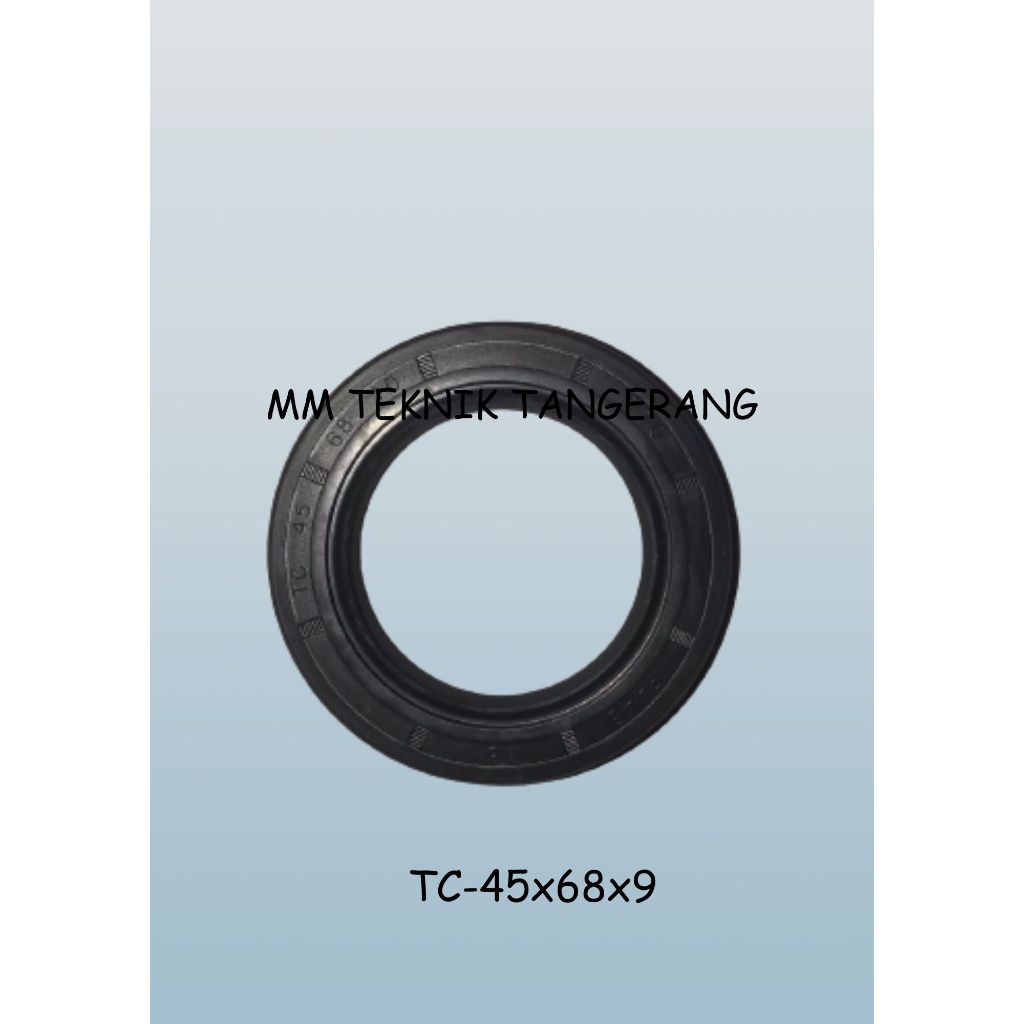 ซีลน้ํามัน TC 45x68x9 45 x 68 x 9 ยาง ซีลน้ํามันโช๊คเบรกเกอร์ 45 68 9