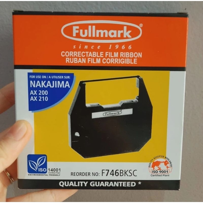 Mesin Nakajima เครื่องพิมพ์ดีดไฟฟ้า Fullmark Ribbon/Typewriter Ribbon