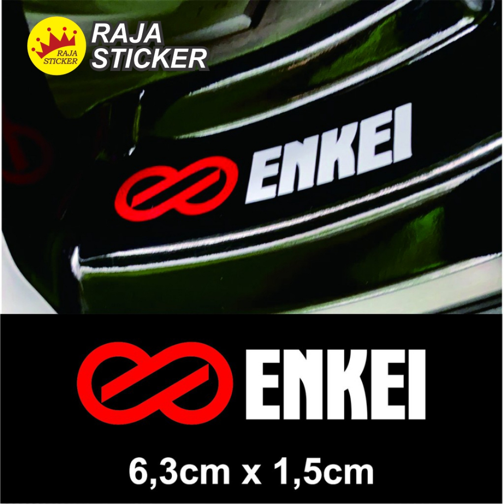 สติ๊กเกอร์ตัด Enkei - สติ๊กเกอร์ RACING VELG