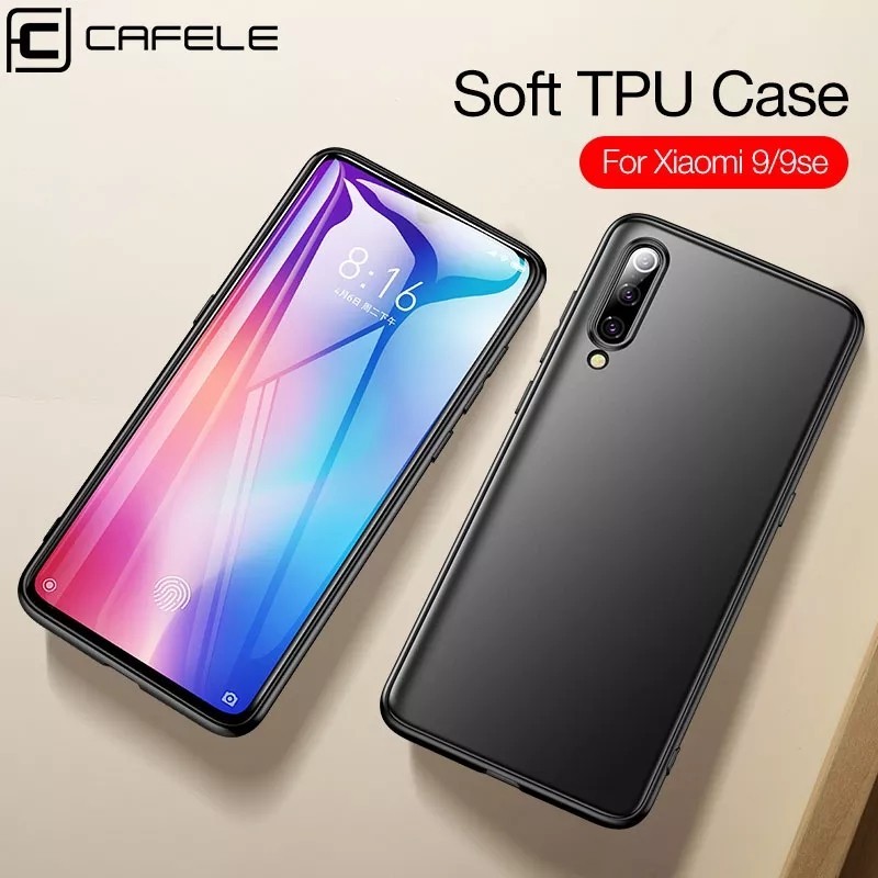 CASE XIAOMI MI9 PREMIUM CASE SLIM MATTE CASE BLACK DOFF
