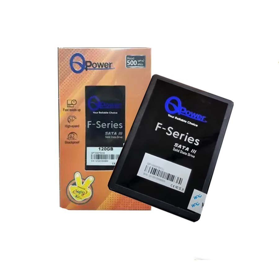 QPOWER SSD SATA III 2.5 นิ้ว - 128GB 256GB 512GB