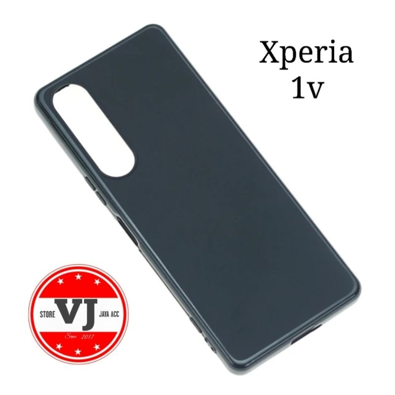 Softcase Sony Xperia 1 Mark V เคสซิลิโคนสีดํา Matte Xperia 1v