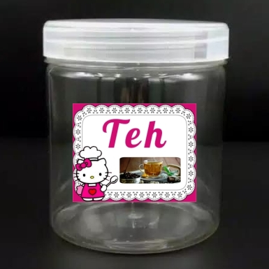(CODE P28) 500ML JAR SEASONING CONTAINER FOR SUGAR, COFFEE, MILK, TEA, RICE, FOUR, SEASONING, FLAD, 