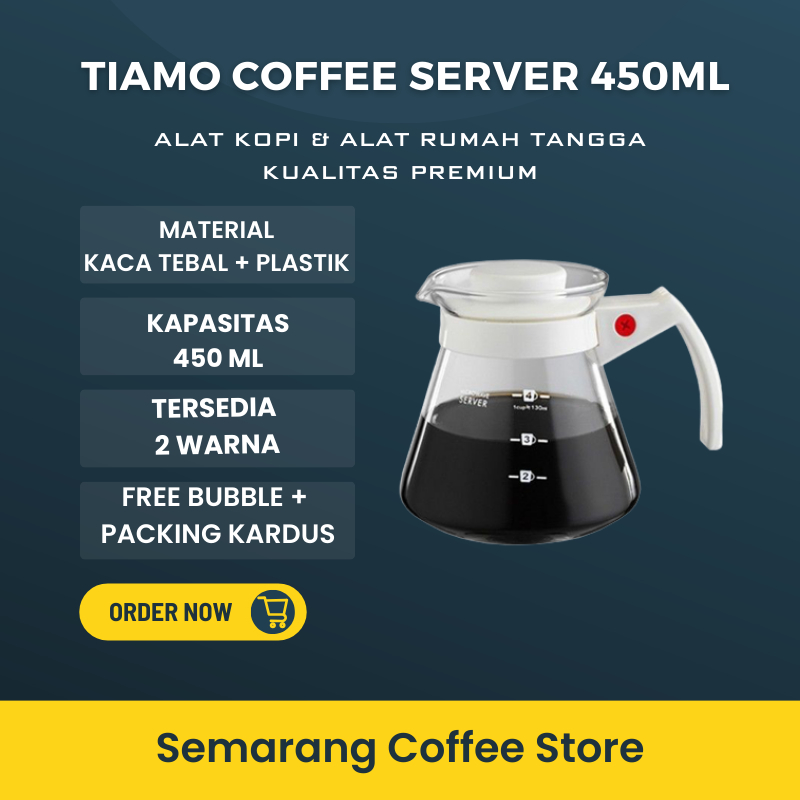 Coffee Server Glass Tiamo Teapot Server Dripper Server v60 Driper Coffee Server v60