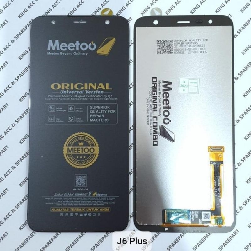 MEETOO หน้าจอสัมผัส LCD SAMSUNG GALAXY J6 PLUS J4 PLUS J610 J410