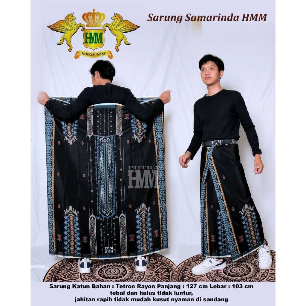 Samarinda HMM ผ้าซิ่น/ผ้าซิ่นละเอียด HMM Santri MOTIF ผ้าซิ่น