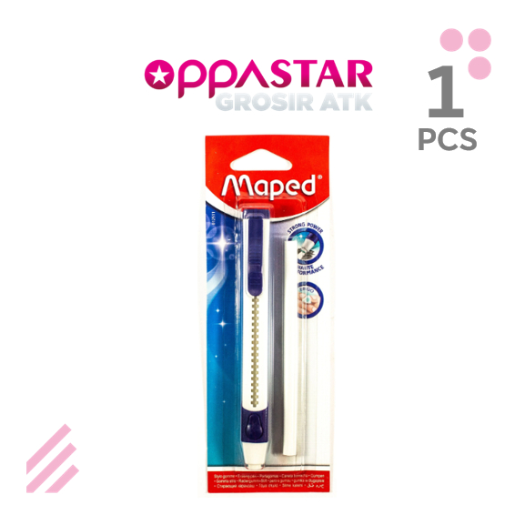 ยางลบเครื่องกล Maped Gom Pen + รีฟิลดั้งเดิม