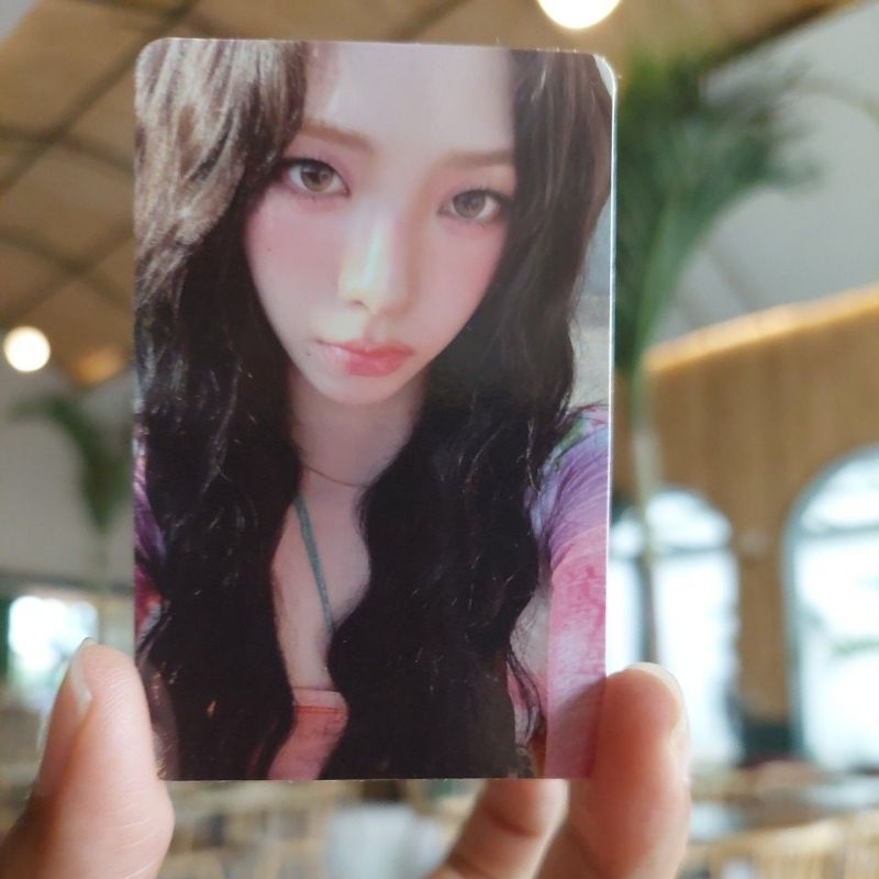 Aespa Better Things เวอร์ชั่น Karina Photocard B อย่างเป็นทางการ