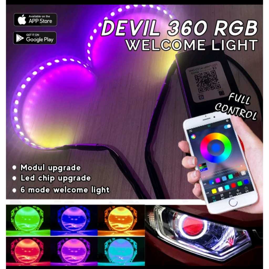 ไฟต้อนรับ Devil Eye RGB Matrix 2023