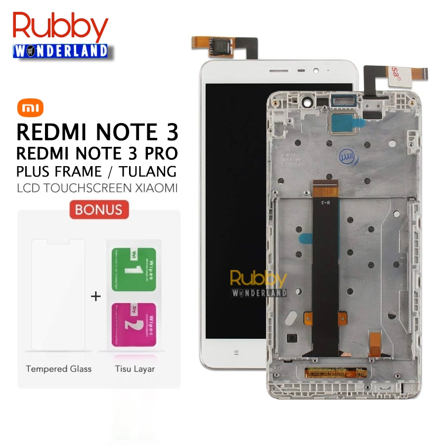 กรอบหน้าจอสัมผัส Lcd ของแท้ สําหรับ Xiaomi Redmi Note 3 Note 3 PRO