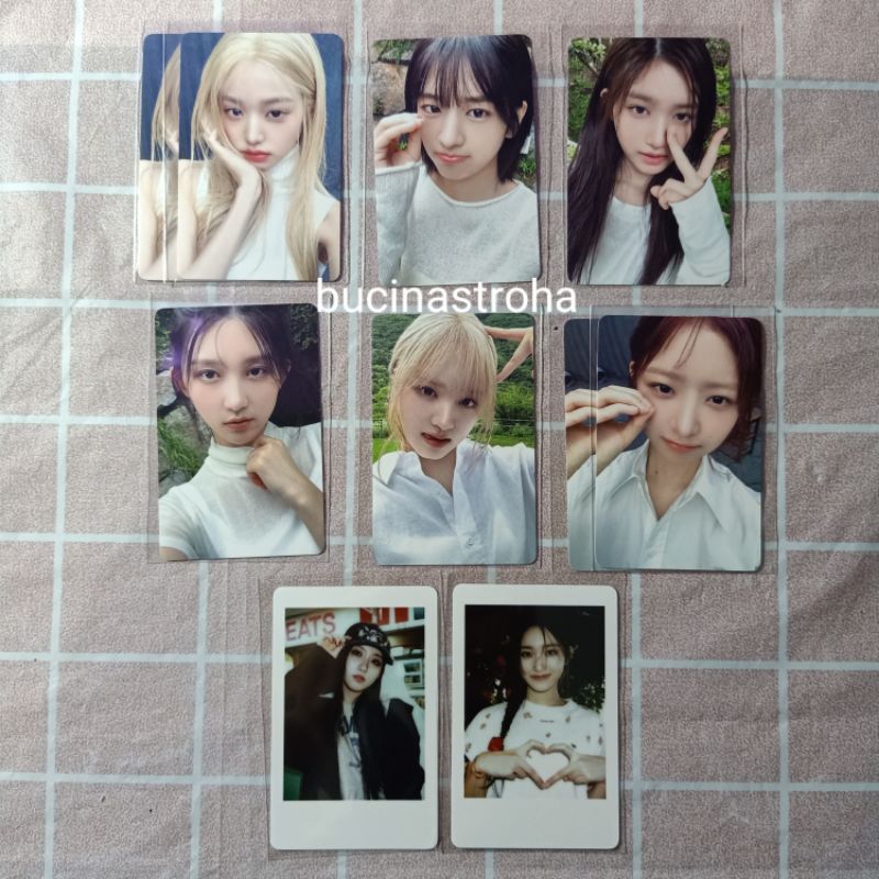[READY] PC IVE POB IVE MINE OFFICIAL WITHMU BENEFIT BENE LUCKY DRAW // WANYOUNG LIZ LIZ LEESEO YUJIN