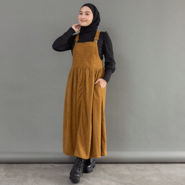 {Prima Hijab Outfit} Kesya Overall Dress (D99)