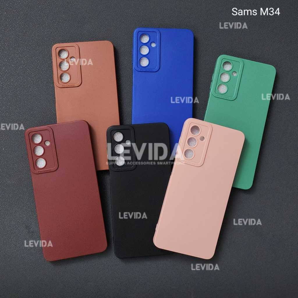 เคส Samsung A15 Pro Camera Macaron Color Case Samsung A15