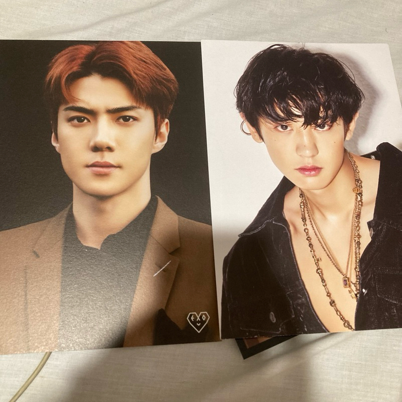 โปสการ์ด SEHUN CHANYEOL EXO