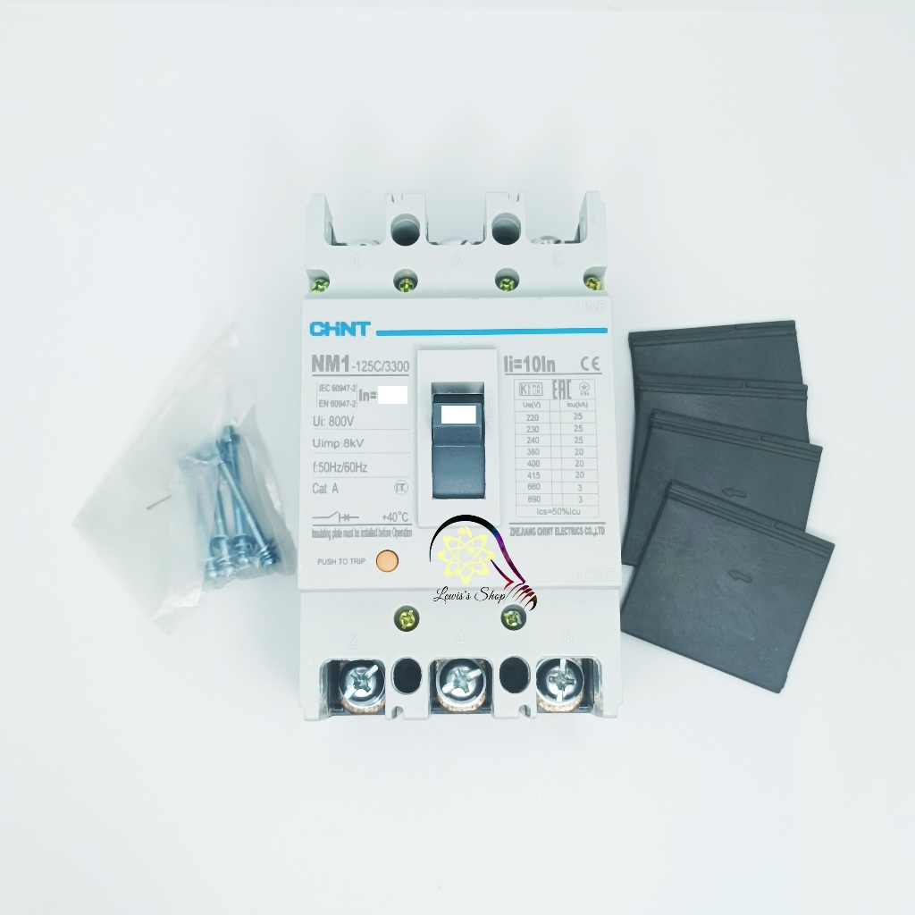 MCCB Chint NM1-63S 40A ไม่มีฟิวส์เบรกเกอร์ ORIGINAL