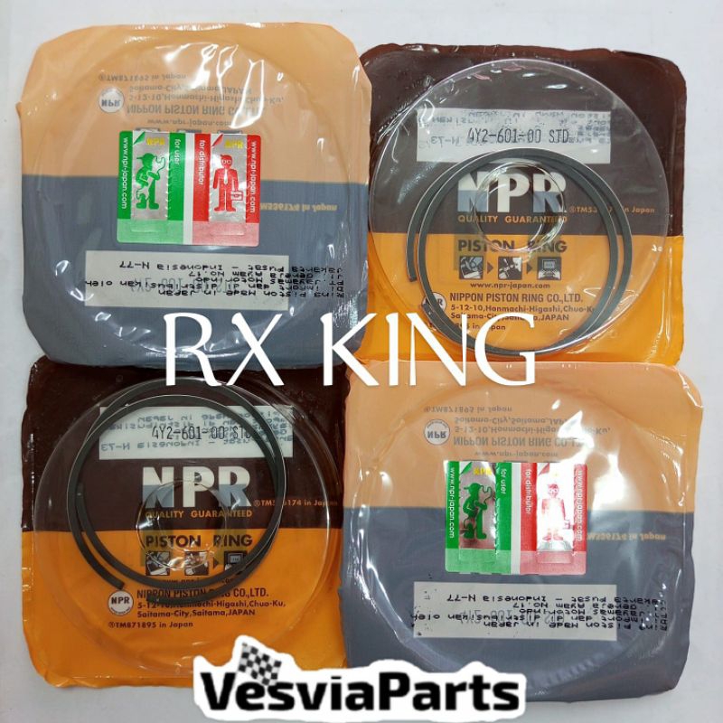 แหวน SEHER RING PISTON RX-KING (4Y2) NPP