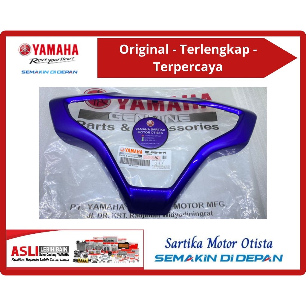 ฝาครอบมิเตอร์เดิม / ฝาครอบเรือนไมล์สีน้ําเงินสําหรับ Yamaha All New Aerox