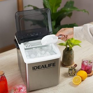 IDEALIFE Ice Maker IL-121 Mesin pembuat Es Batu Kristal 15,0 Liter 24 Jam / IDEALIFE Ice Maker IL 121