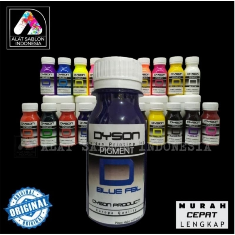 FBL BLUE SCREEN PRINTING สี LIANG BLUE FBL DYSON