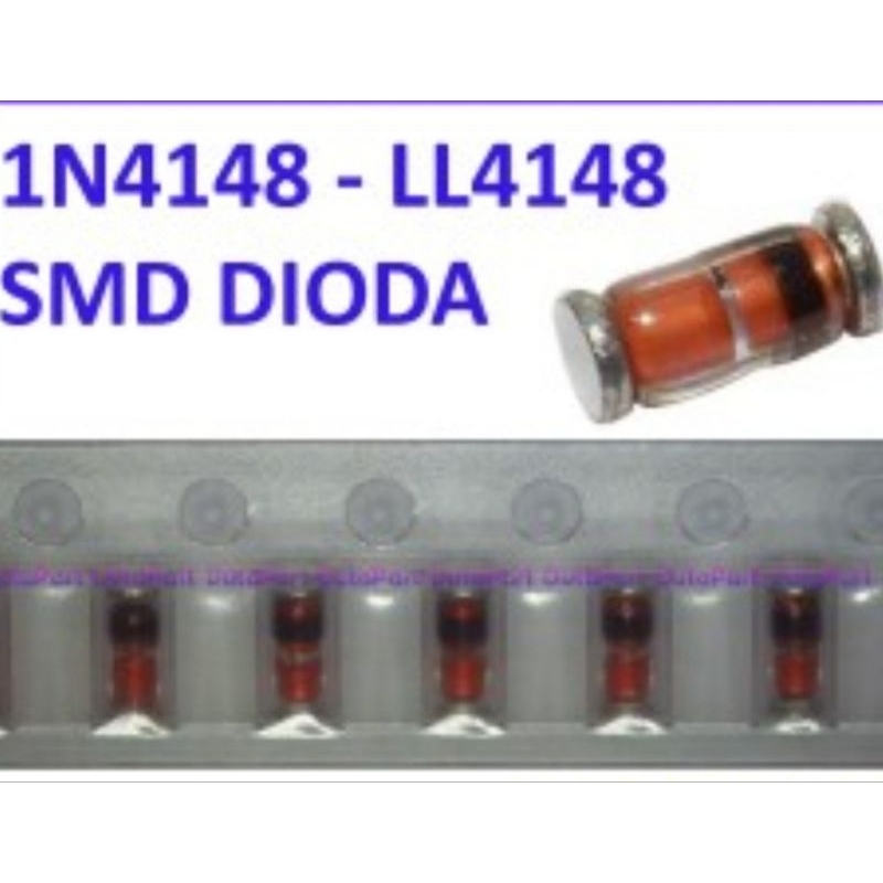ไดโอดในของแท้ 4148 SMD