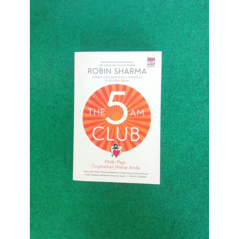 หนังสือต้นฉบับ The 5 AM Club - Robin Sharma