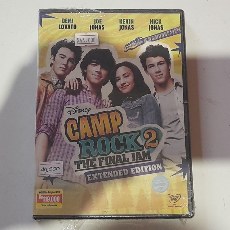 Disney Camp Rock 2 The Final Jam Extended Edition ORIGINAL DVD Seal