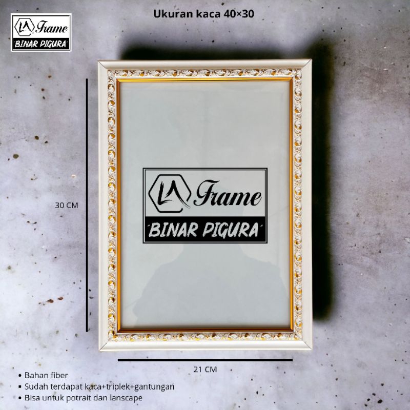 10RS Pres Frame/ สําหรับใบรับรอง หรือกระดาษ A4 ขนาดแก้ว 21x30