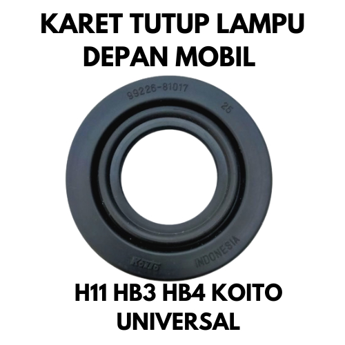 ยางฝาครอบไฟหน้ารถ H11 HB3 HB4 UNIVERSAL KOITO