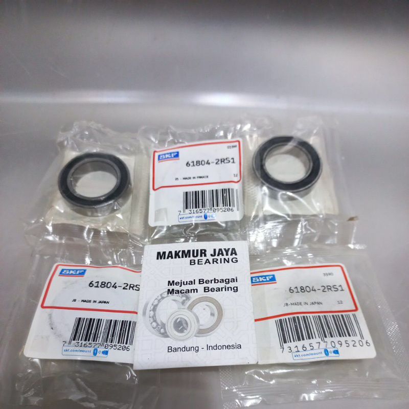 BEARING 61804 2RS / 6804 2RS1 SKF JAPAN