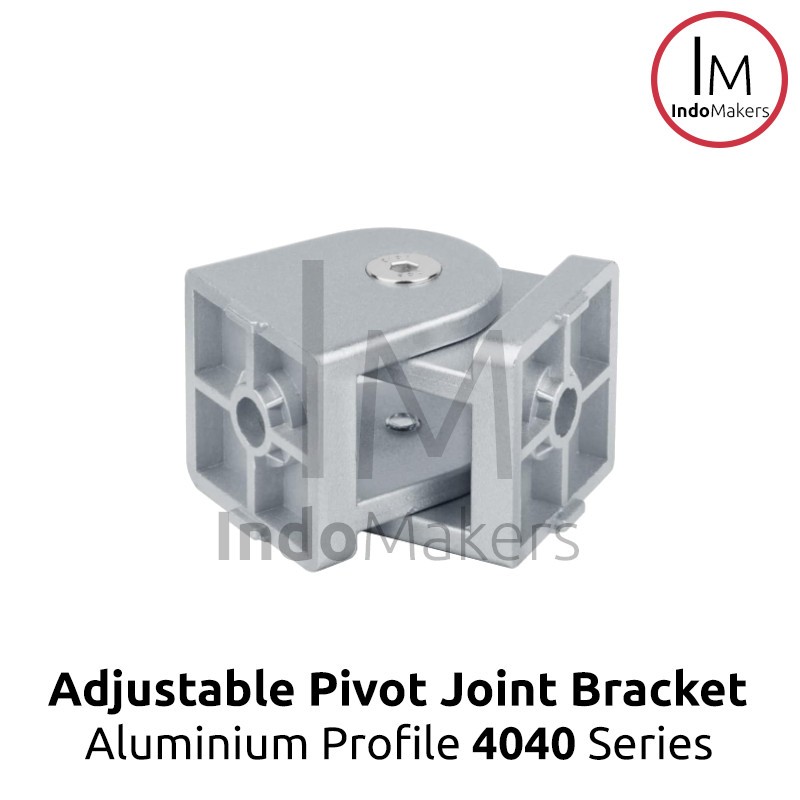 ขายึดมุมโปรไฟล์อลูมิเนียม Pivot Joint 4040 ปรับได้ / บานพับ