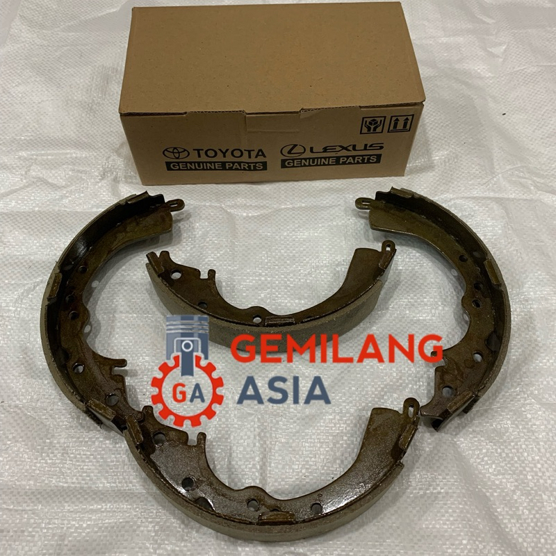 รองเท้าเบรก - TOYOTA INNOVA GASTOLINE DIESEL / HILUX GASTOLINE DIESEL 04495-0K040