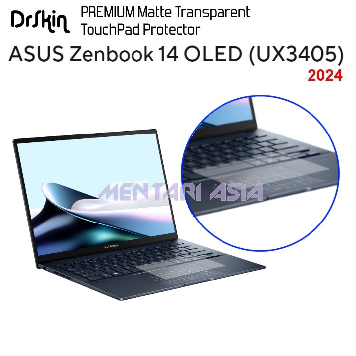ทัชแพด ป้องกันรอย สําหรับ ASUS ZenBook 14 OLED UX3405 2024 - DrSkin MATTE